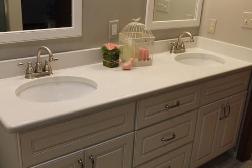 Double Vanity - All Stone Bathroom Countertops