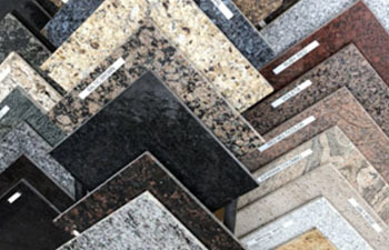 Various Color Samples for Countertops