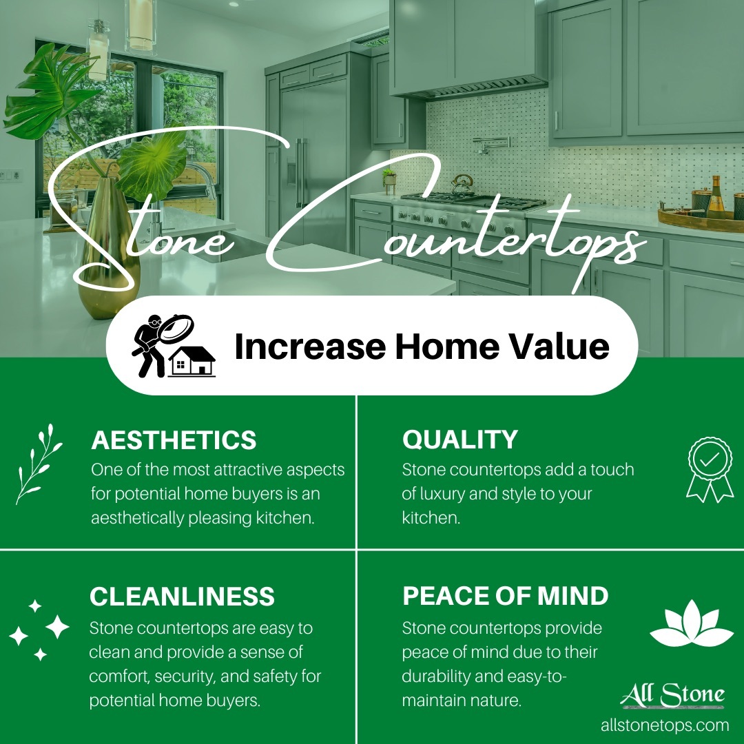 All Stone's steps to increasing your home value through stone countertops