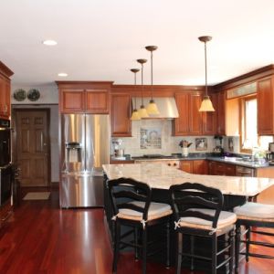 Custom Wooden Kitchen Cabinetry