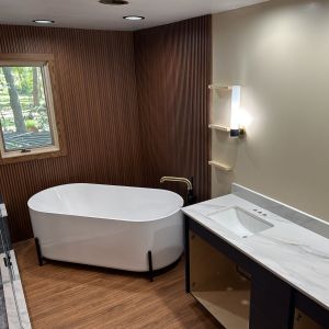 Freestanding Tub Bathroom Renovation