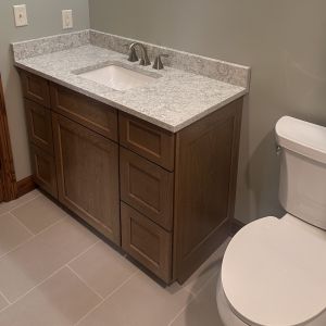 Bathroom Countertop by Alluring