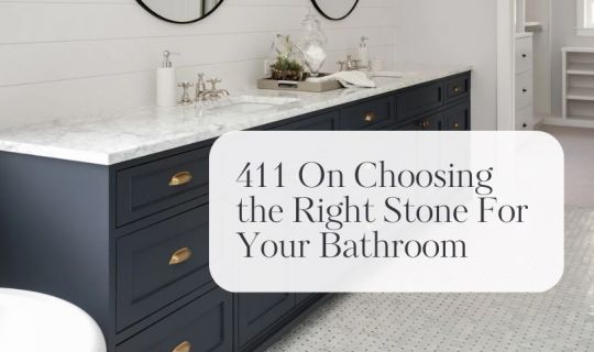 Custom Bathroom Countertops in Kenosha, Wisconsin