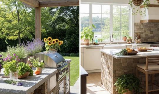 outdoor kitchen in wisconsin and illinois